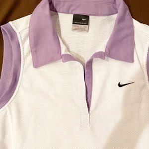 Nike Sphere Dry White Tennis Shirt